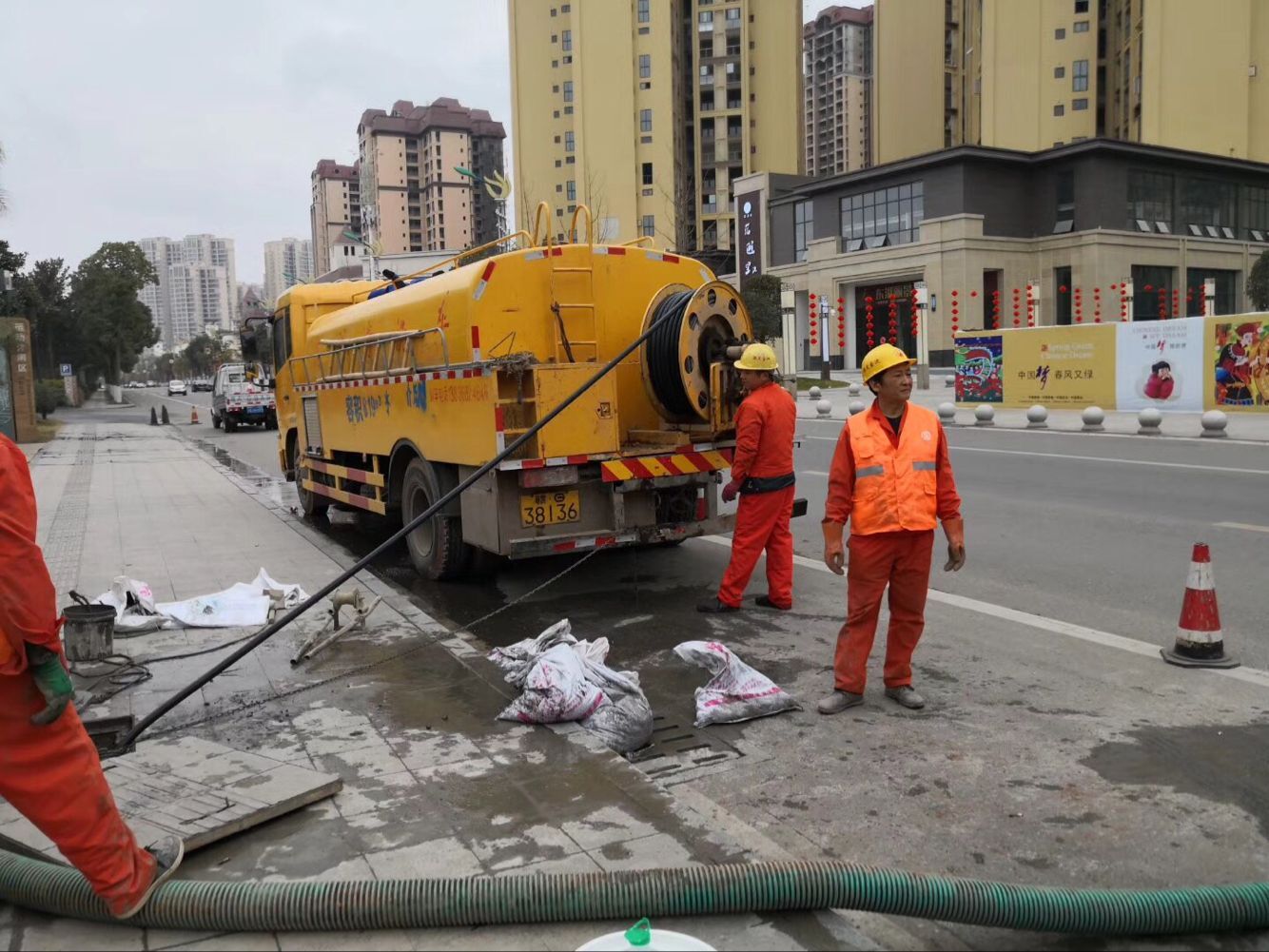 泽库排污管道清淤-管道清洗